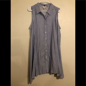 Pretty Light weight Sleeveless striped dress